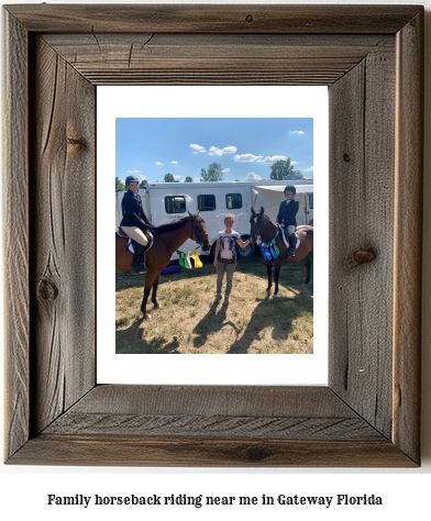 family horseback riding near me in Gateway, Florida